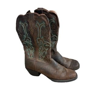 Justin | Justin Boots Stampede Sorrel Apache Cowboy Boots